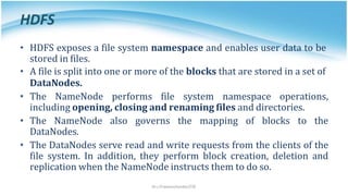 HADOOP AND MAPREDUCE ARCHITECTURE-Unit-5.ppt
