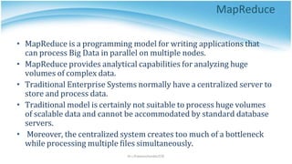Multi Node Mapreduce HADOOP AND MAPREDUCE ARCHITECTURE-Unit-5.ppt