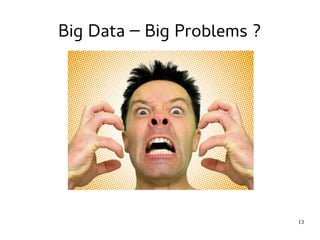 13 
Big Data – Big Problems ? 
 