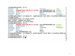 Hadoop File System Shell Commands, | PDF