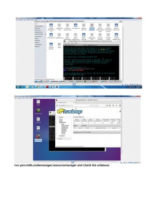 run yarn,hdfs,nodemanager,resourcemanager and check the urlabove.
 