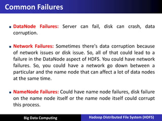 Hadoop Distributed File System in Big data | PDF