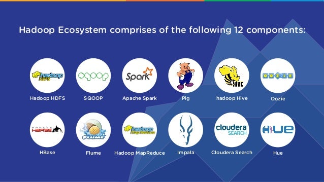 12 Components of Hadoop Ecosystem