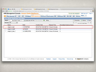 Hadoop(emr)
