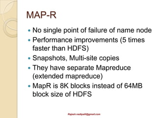 Hadoop For Enterprises