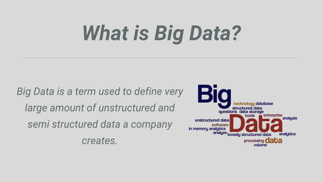 Hadoop Framework, its characteristics, advantages and uses | PPT
