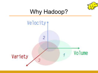 Why Hadoop?
 