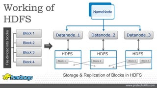 Hadoop HDFS Concepts | PPTX