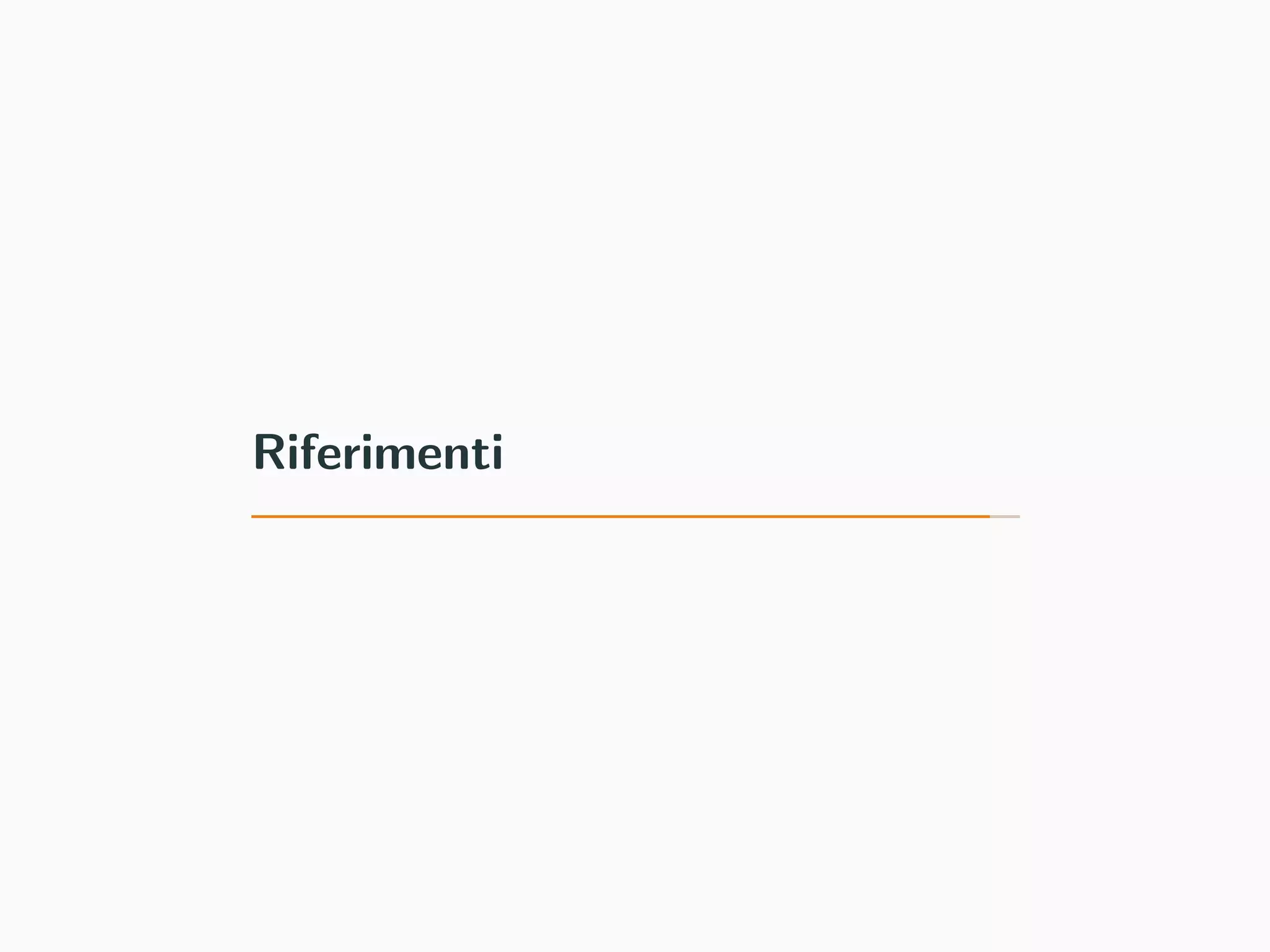 Riferimenti
 