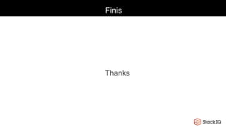 Finis
Thanks
 
