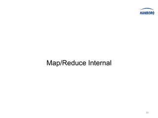 Map/Reduce Internal




                      30
 