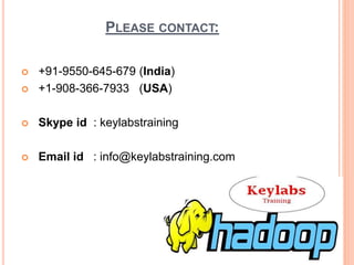 Hadoop online training 