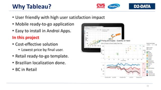 Why Cloudera?
13
• Stable Hadoop distribuition
• Simple admin: Cloudera Manager
• Integraded
In this project
• Tableau ready-to-go connector
• CDH3: Open source (cost-effective)
• Fast installation
• Fast Tunning
 