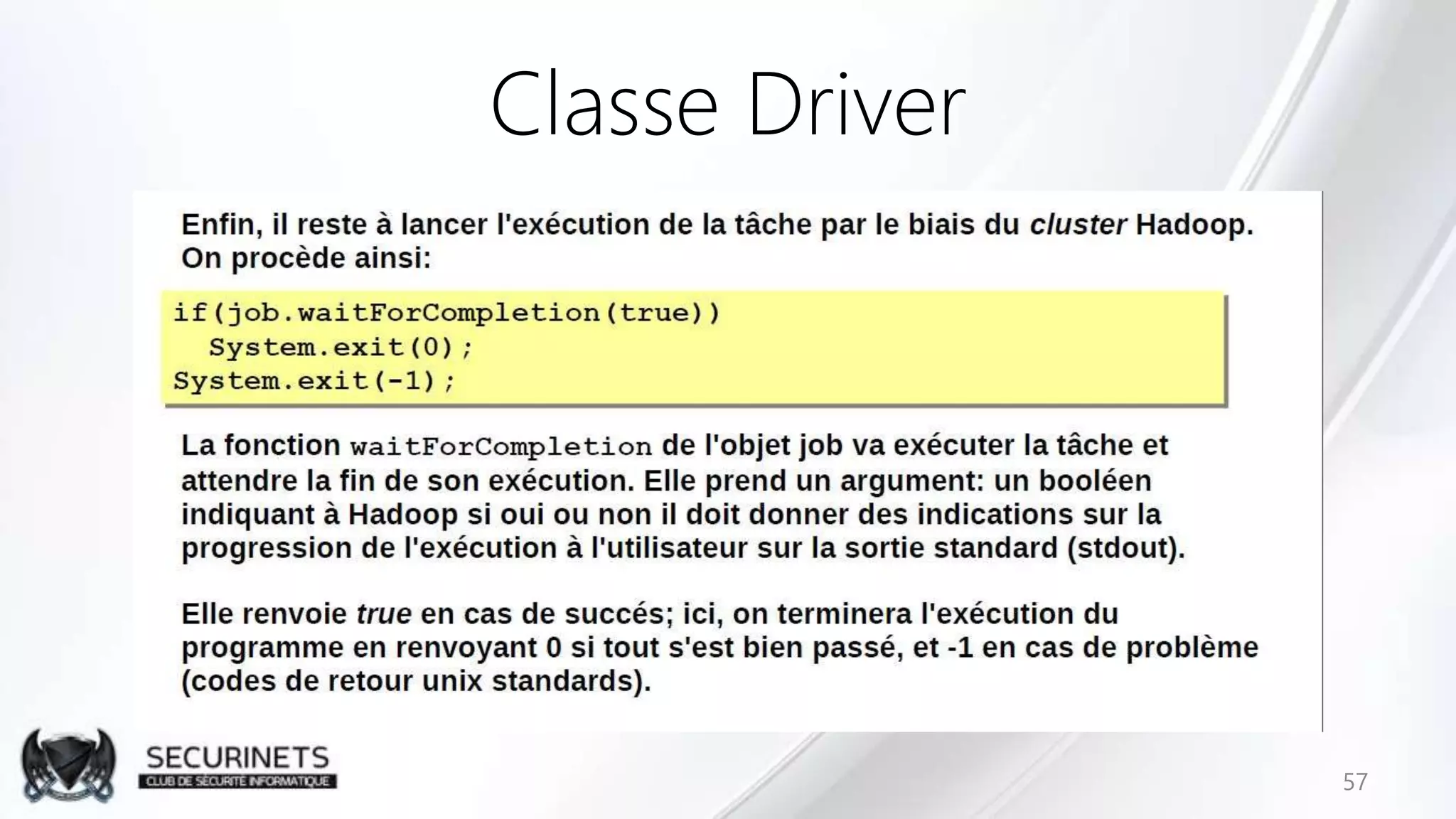 Classe Driver
57
 
