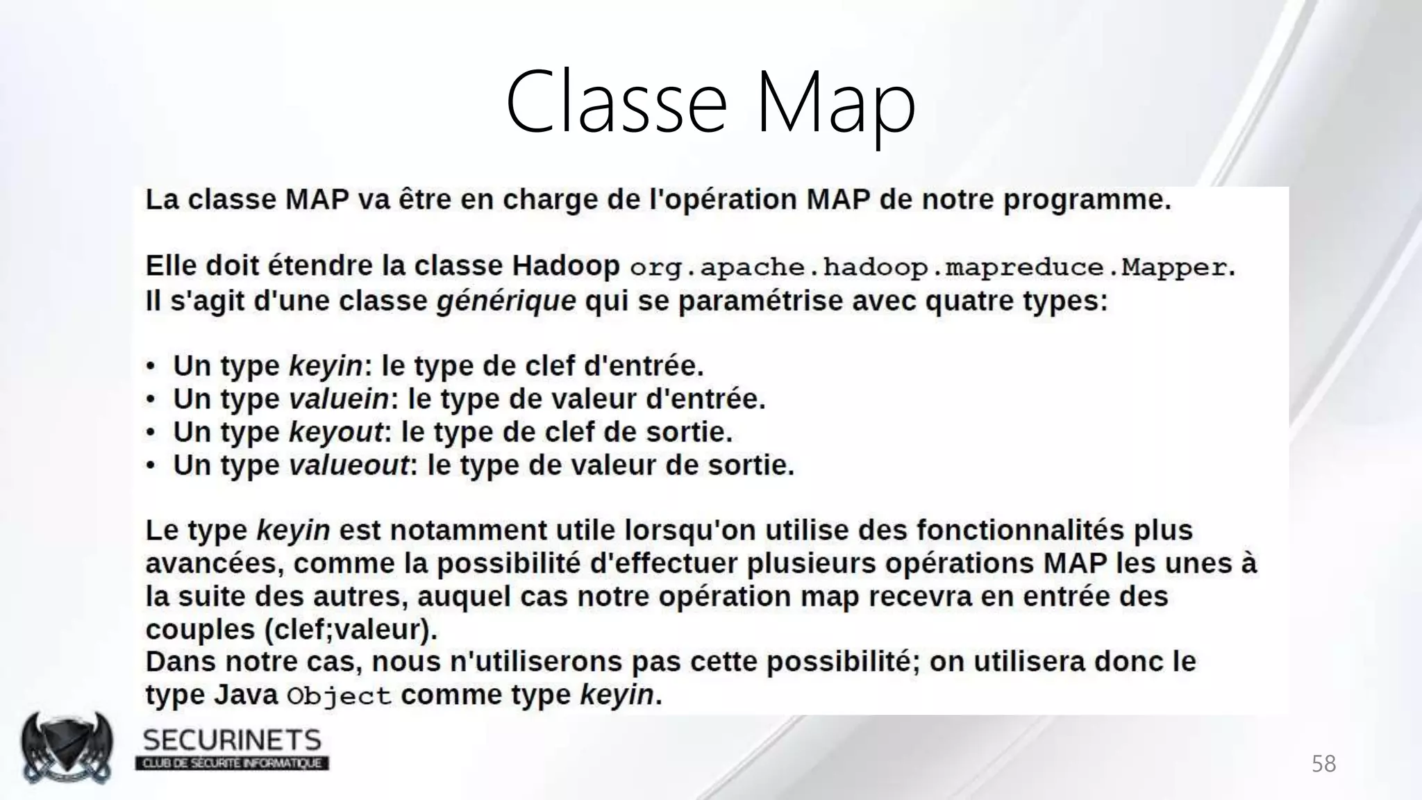 Classe Map
58
 