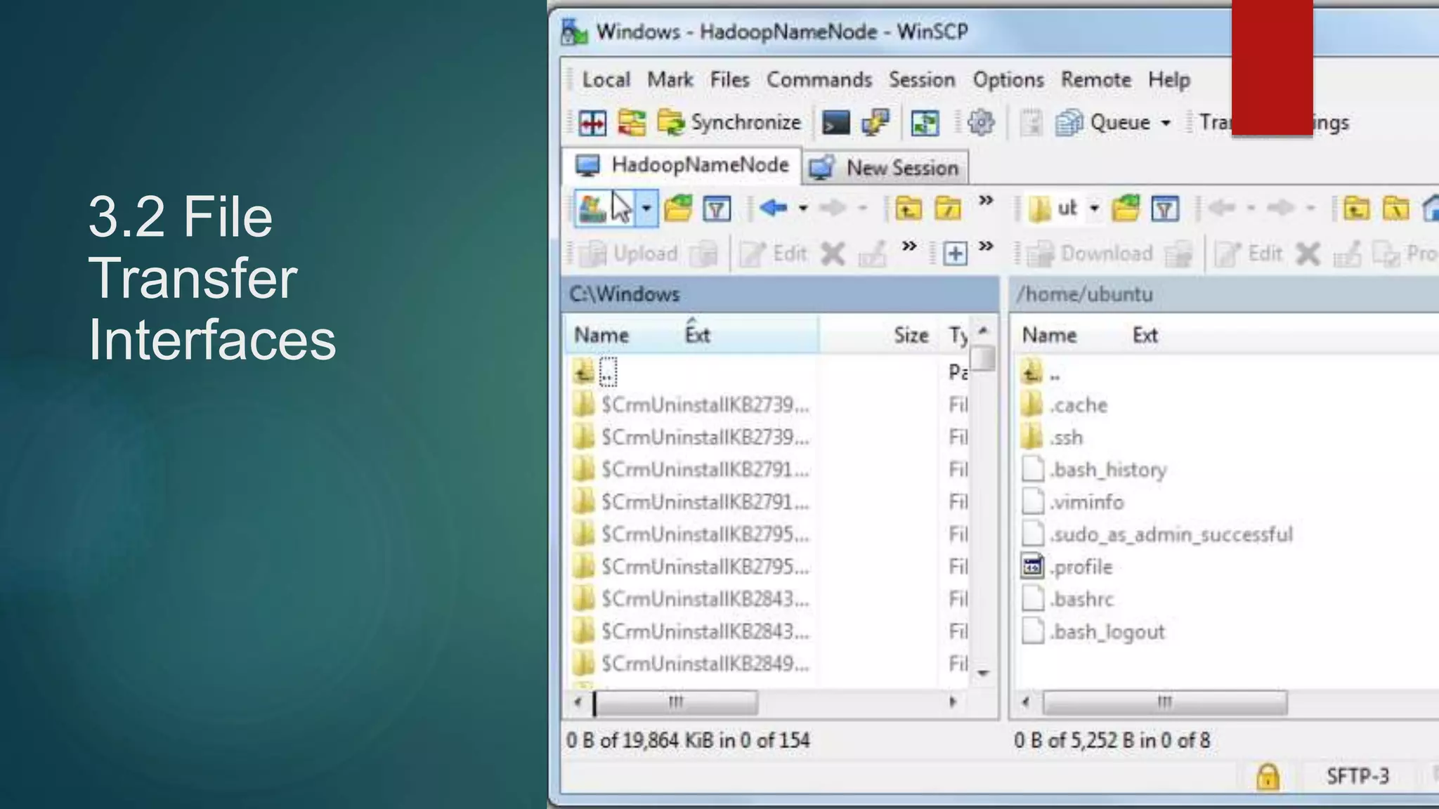3.2 File
Transfer
Interfaces
 