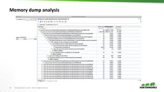 18 © Hortonworks Inc. 2011 – 2016. All Rights Reserved
Memory dump analysis
 