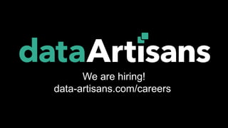 We are hiring!
data-artisans.com/careers
 