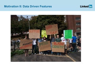 Motivation II: Data Driven Features 