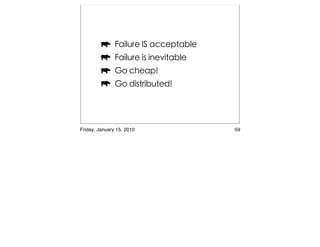 Friday, January 15, 2010   59
 