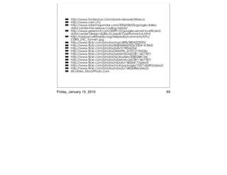 Friday, January 15, 2010   65
 