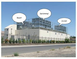 Sproinnnng!

Bzzzt!

                       Crrrkt!
 