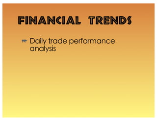 Financial Trends
 
