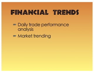 Financial Trends
 