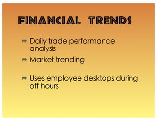 Financial Trends
 