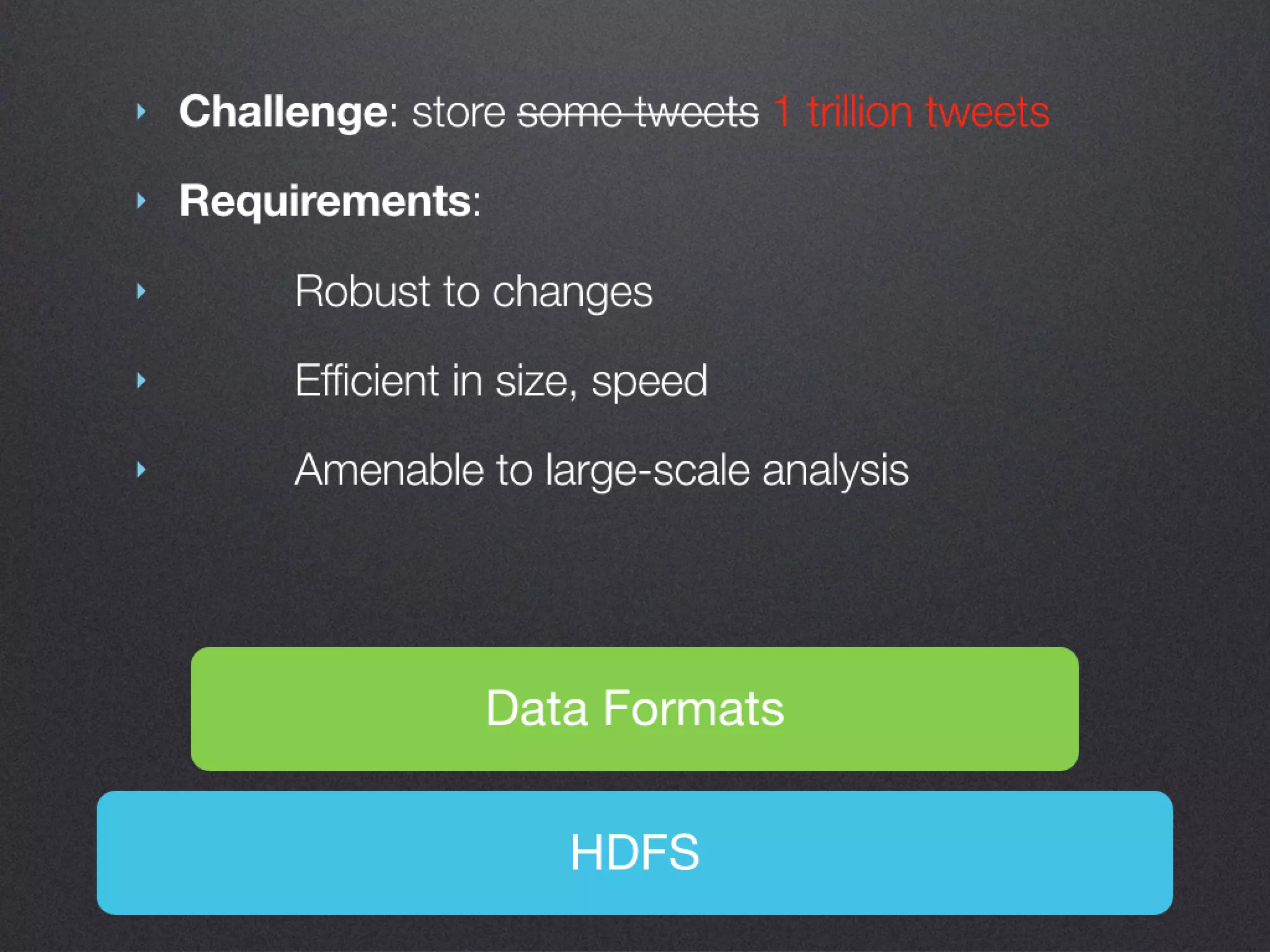 Hadoop Ecosystem at Twitter - Kevin Weil - Hadoop World 2010