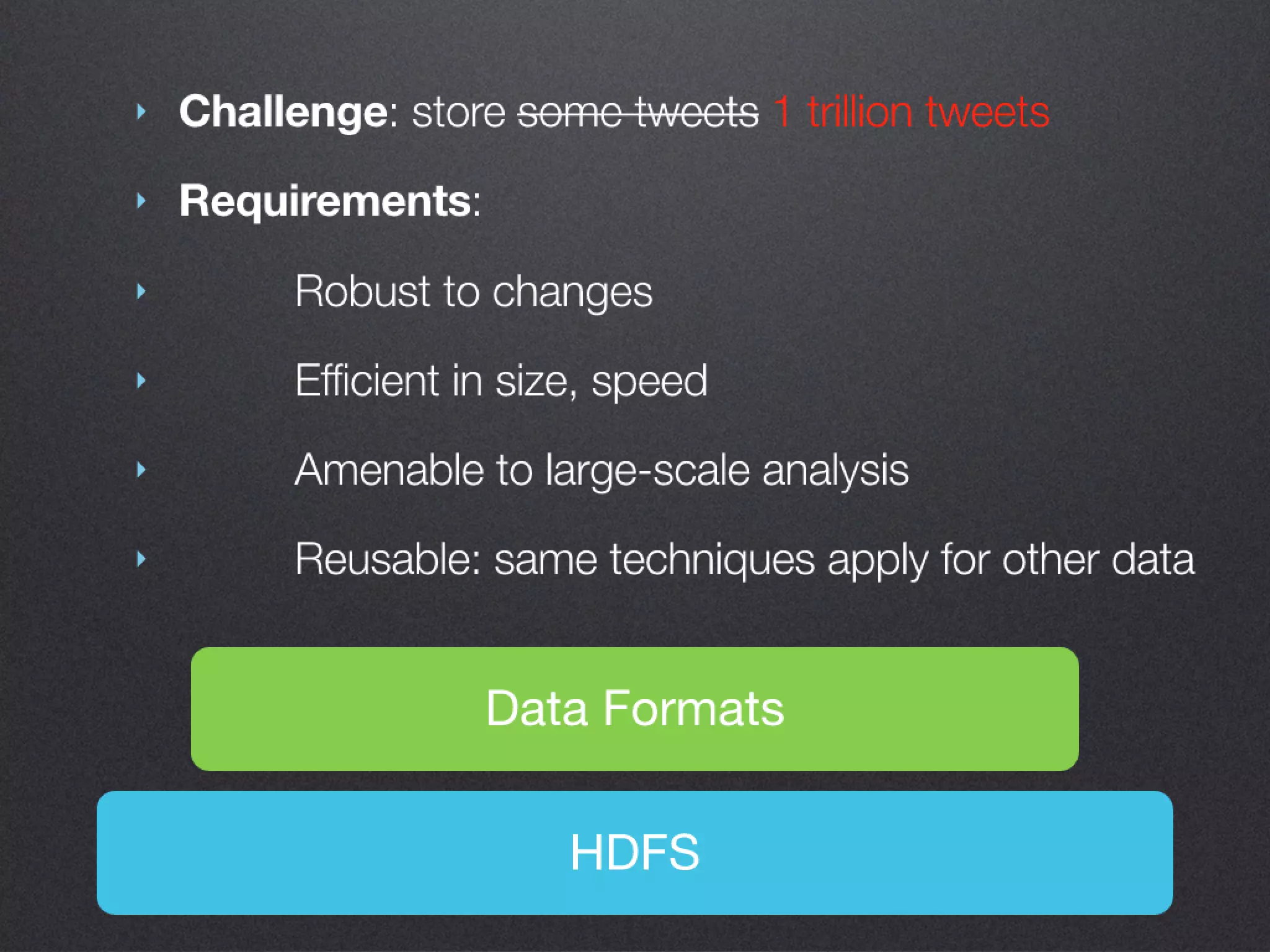 Hadoop Ecosystem at Twitter - Kevin Weil - Hadoop World 2010
