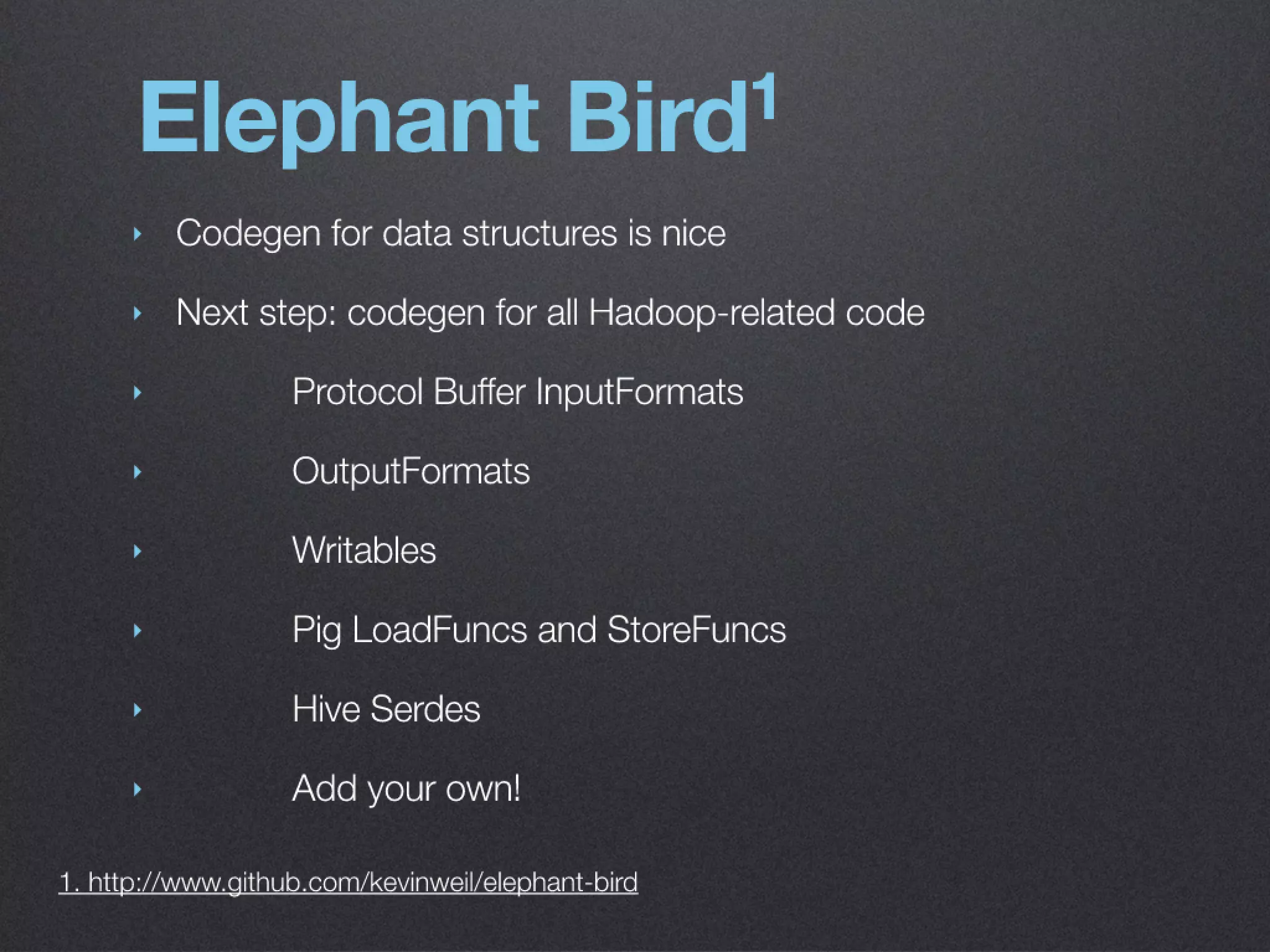 Hadoop Ecosystem at Twitter - Kevin Weil - Hadoop World 2010