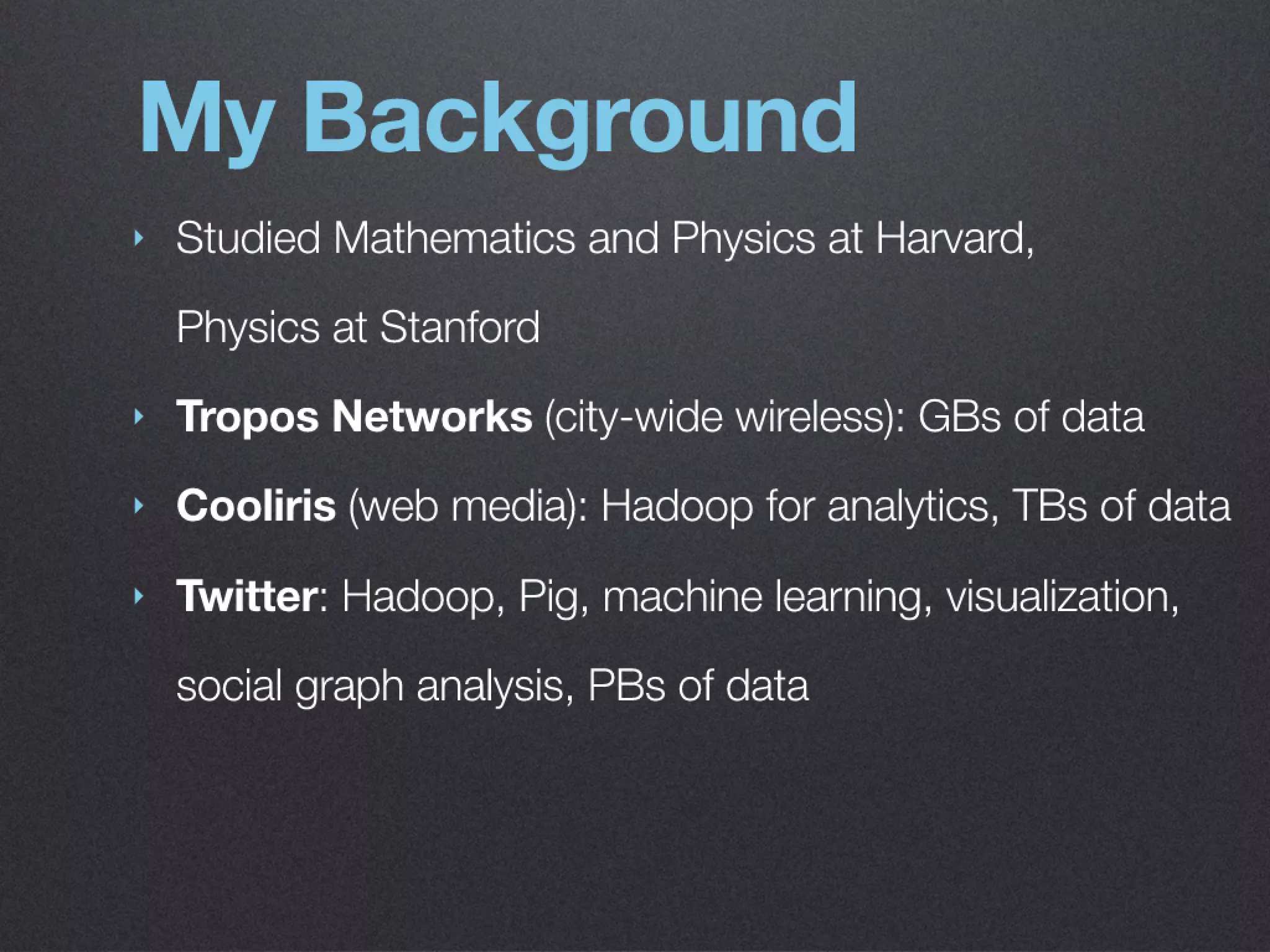 Hadoop Ecosystem at Twitter - Kevin Weil - Hadoop World 2010