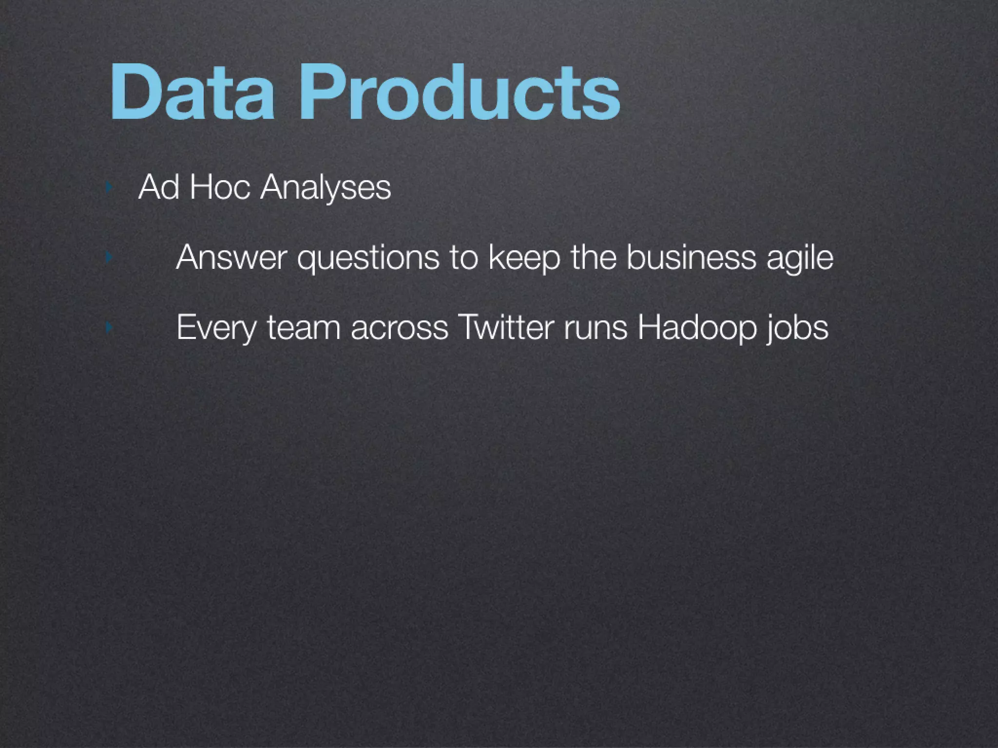 Hadoop Ecosystem at Twitter - Kevin Weil - Hadoop World 2010