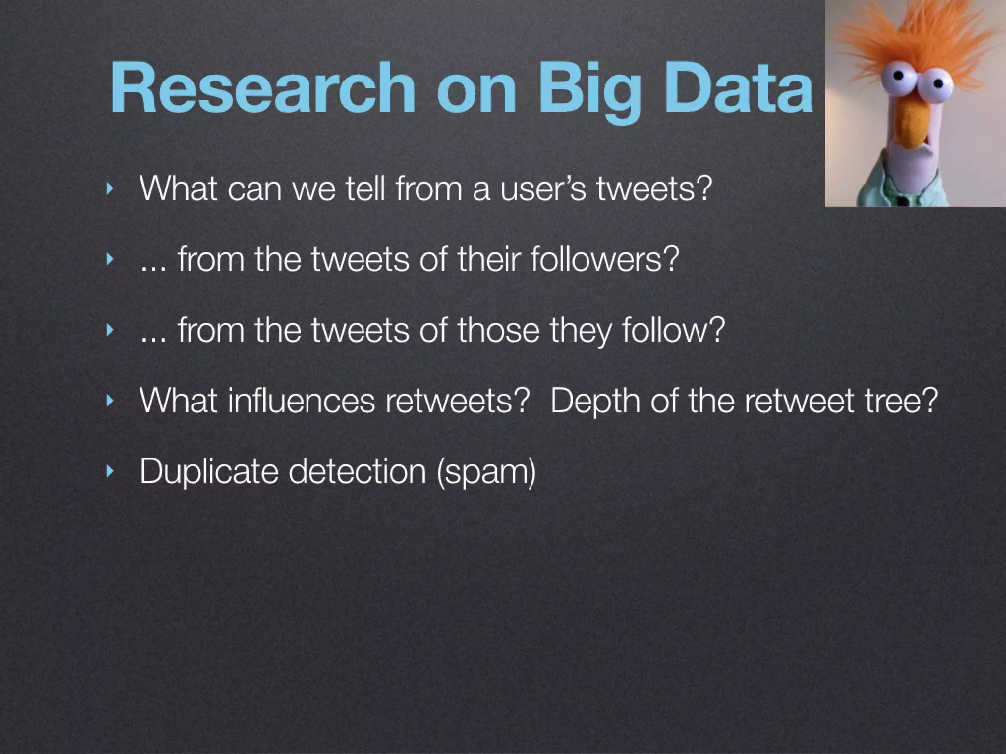 Hadoop Ecosystem at Twitter - Kevin Weil - Hadoop World 2010