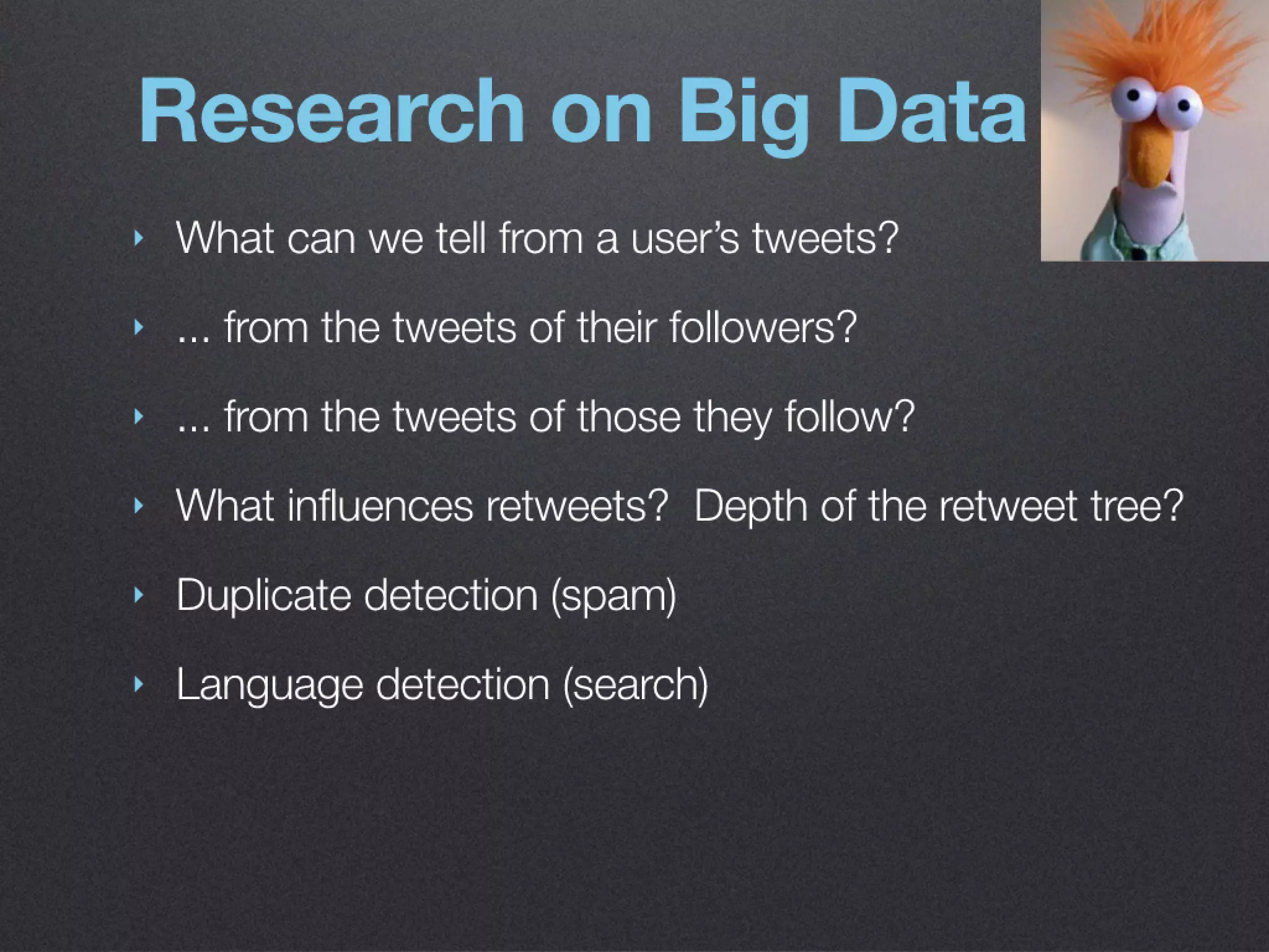 Hadoop Ecosystem at Twitter - Kevin Weil - Hadoop World 2010