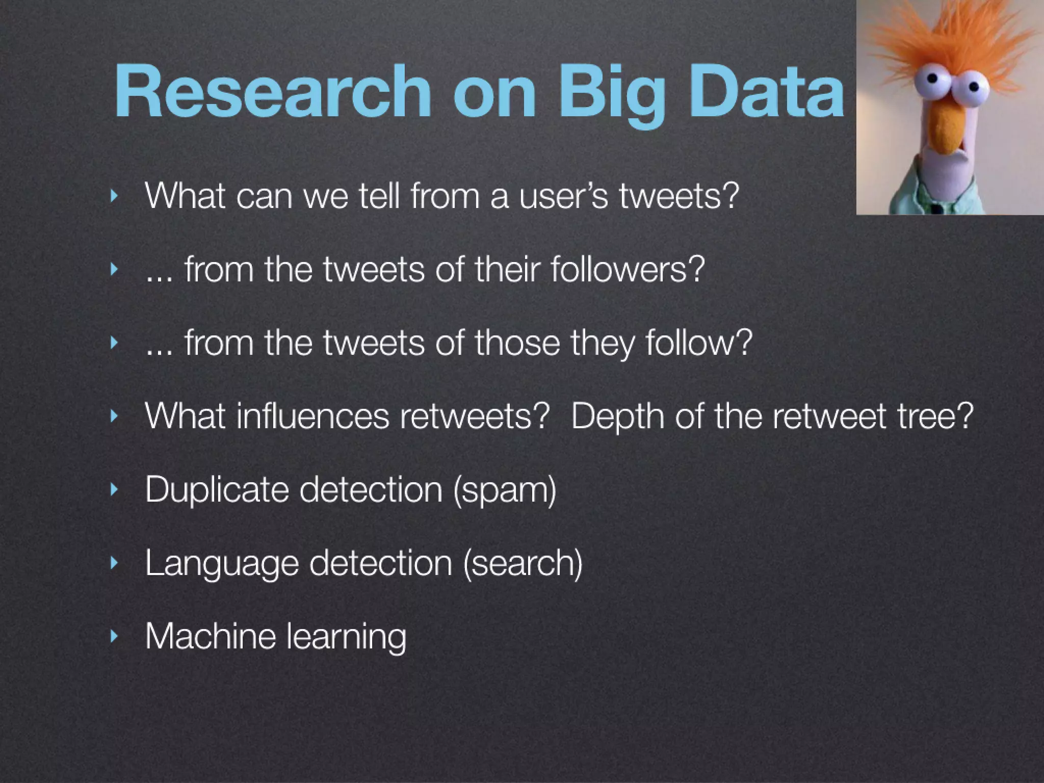 Hadoop Ecosystem at Twitter - Kevin Weil - Hadoop World 2010