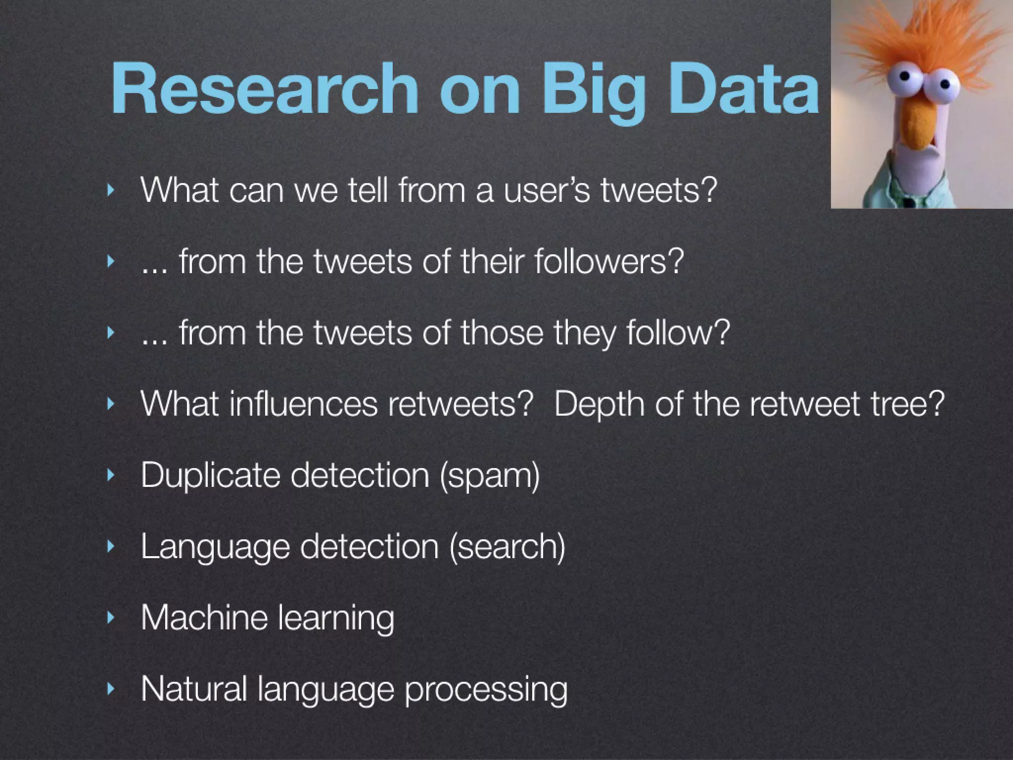 Hadoop Ecosystem at Twitter - Kevin Weil - Hadoop World 2010