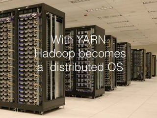 Hadoop YARN overview