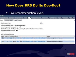 How Does DRS Do its Doo-Doo? Five recommendation levels 1 = DO THIS NOW! 2 = DO THIS (SORT OF) NOW 3 = Do this very soon-ish 4 = You know, if you have the time, you might consider… 5 = Meh.  Get around to it when you have time. 