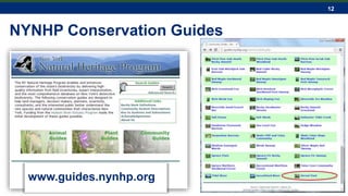 12
NYNHP Conservation Guides
www.guides.nynhp.org
 