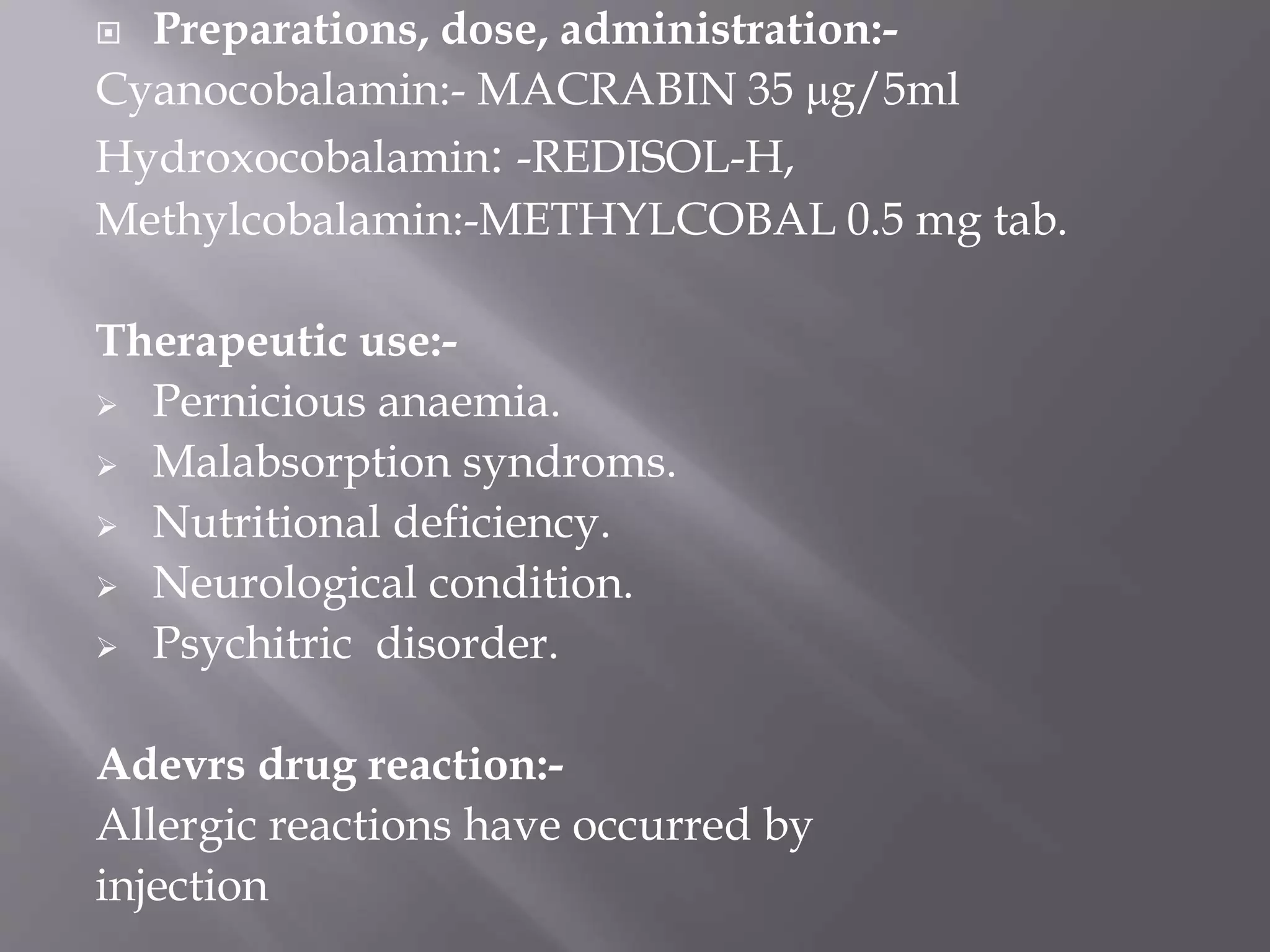 Haematinics | PPTX