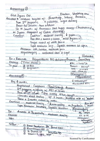 Hematology Notes.pdf Hematology notes | PDF