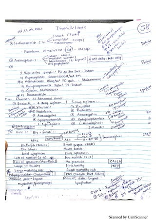 Hematology Notes.pdf Hematology notes | PDF