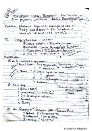 Hematology Notes.pdf Hematology notes | PDF