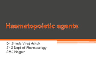 Dr Shinde Viraj Ashok
Jr 2 Dept of Pharmacology
GMC Nagpur
 