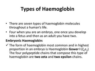 Haemoglobin | PPTX