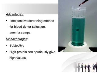 Comprehensive Overview of Hemoglobin Estimation Methods and Clinical ...