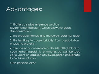 Comprehensive Overview of Haemoglobinometry Methods and Applications in ...