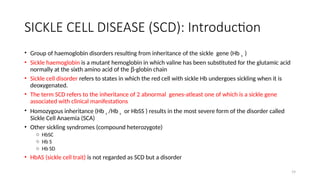 Comprehensive Overview of Sickle Cell Disease and Haemoglobinopathies ...